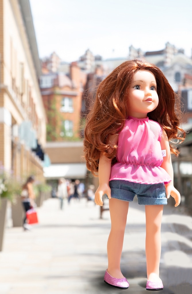 Кукла Белла с дълга коса за прически 46 см.