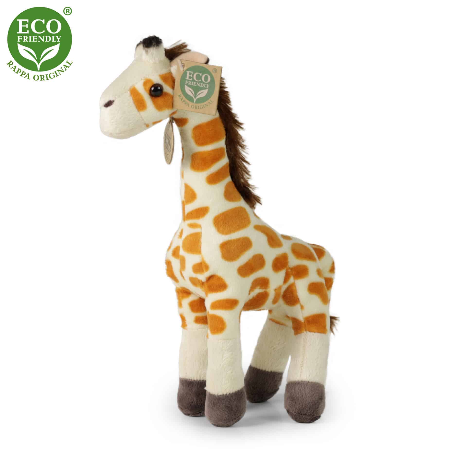 Plush Standing Giraffe 27 cm.
