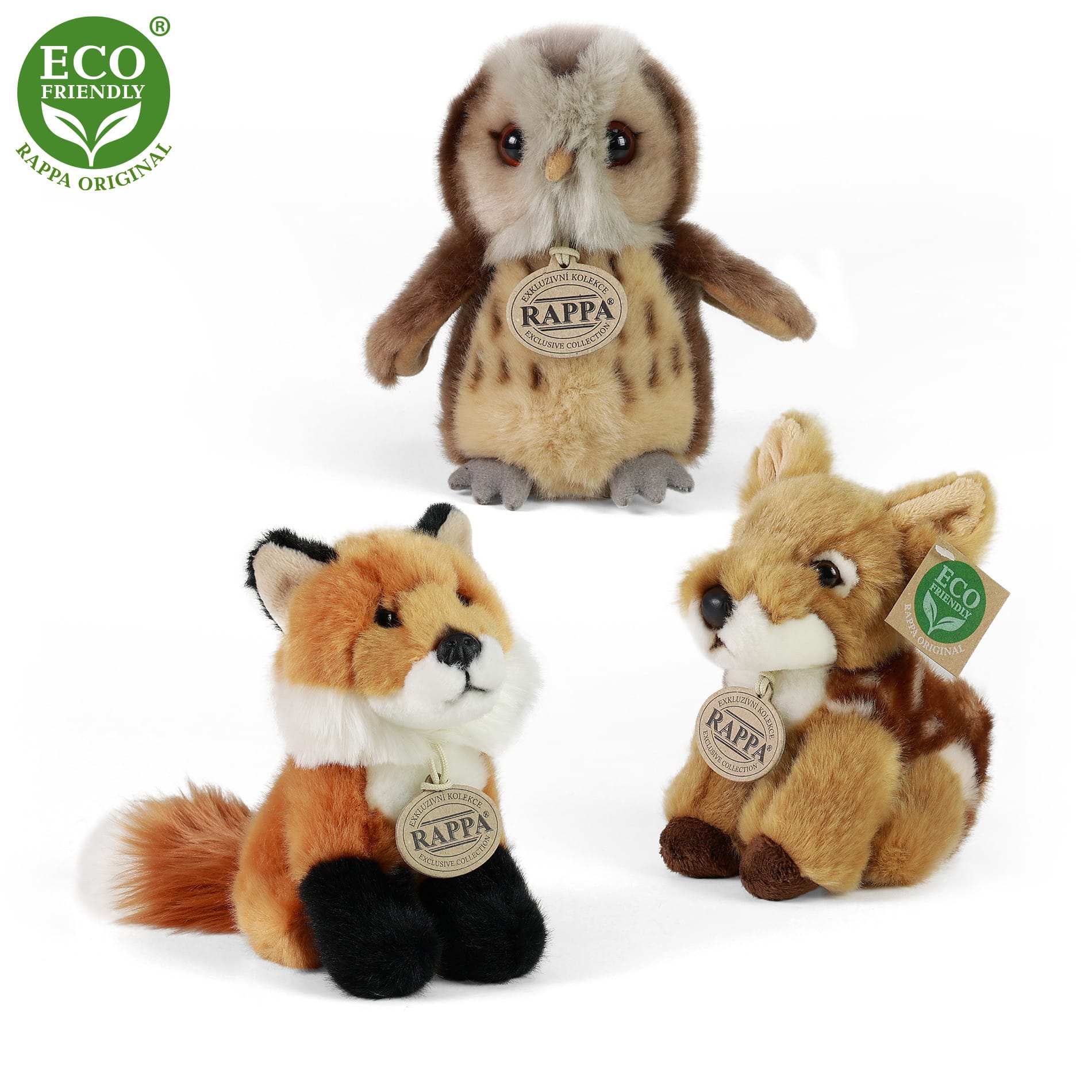 Плюшена сърничка 16 см.