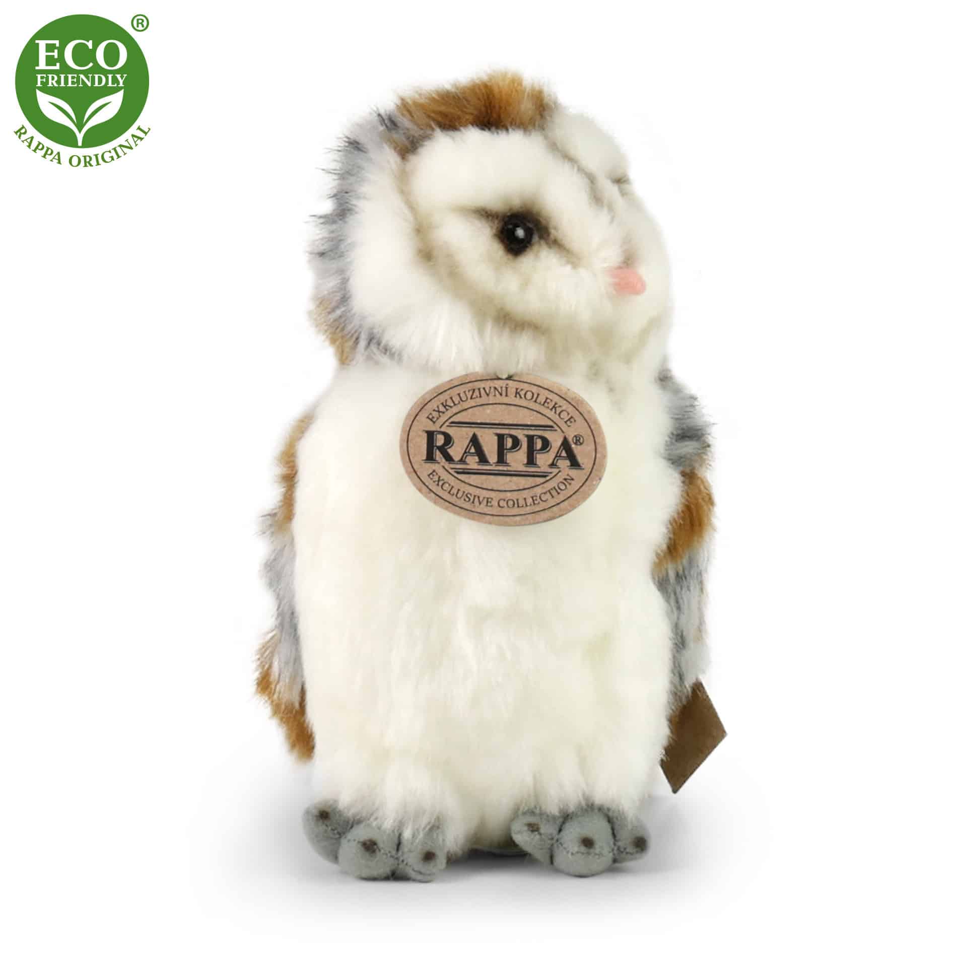 Плюшен Бухал17 см. цветен