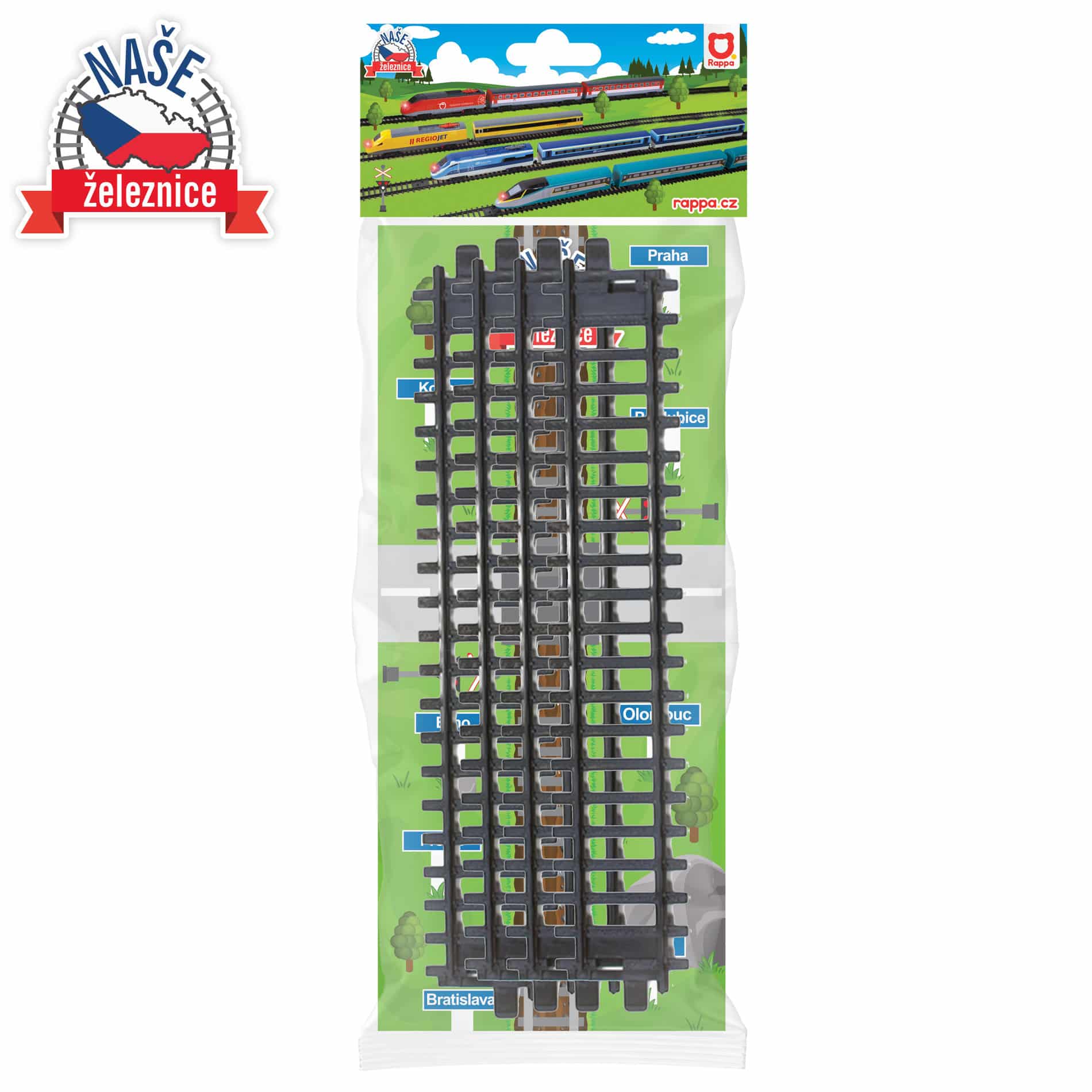 Комплект прави релси 4 бр.