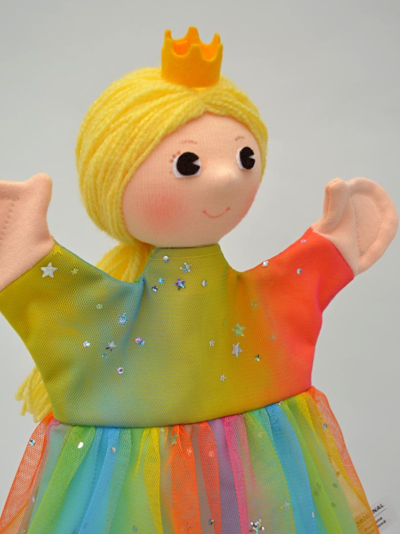 Кукла за театър Феята на дъгата 30 см.