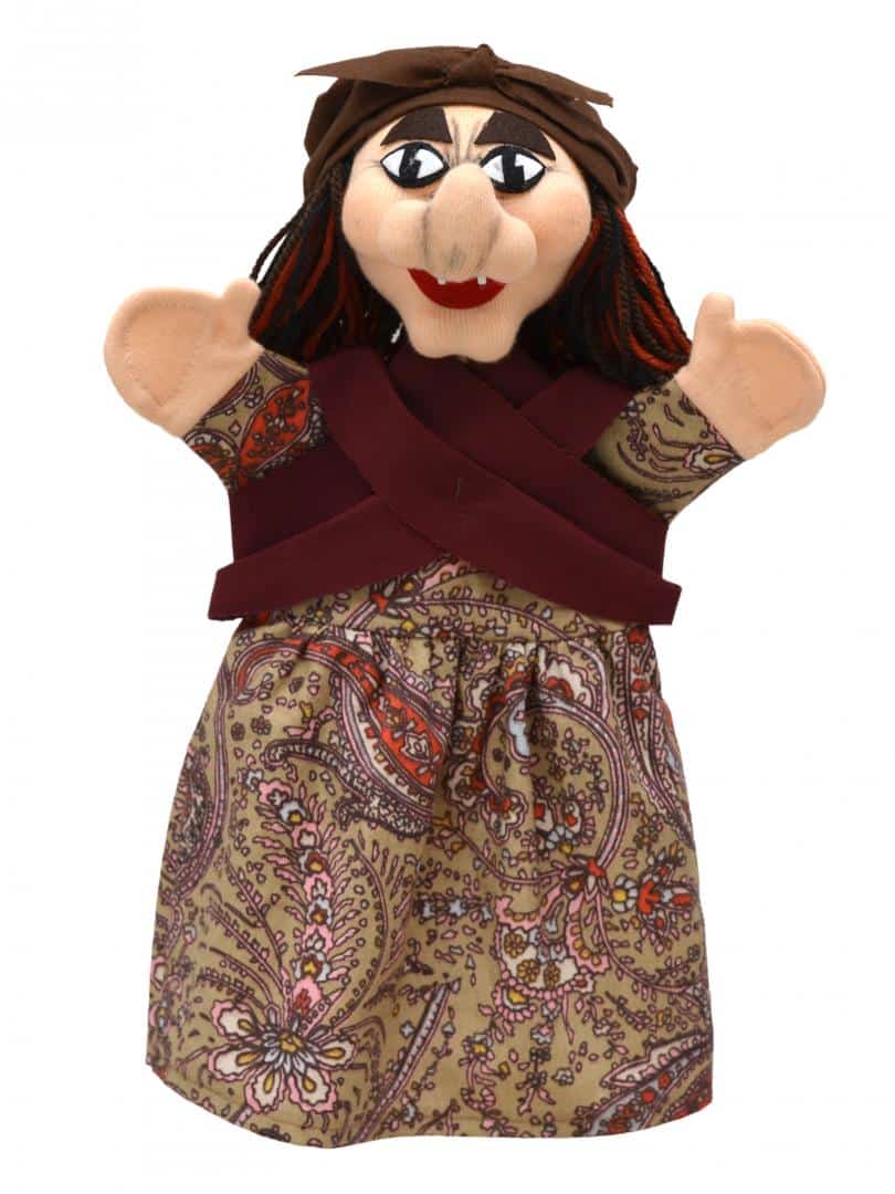 Theater doll Baba Yaga 28 cm.