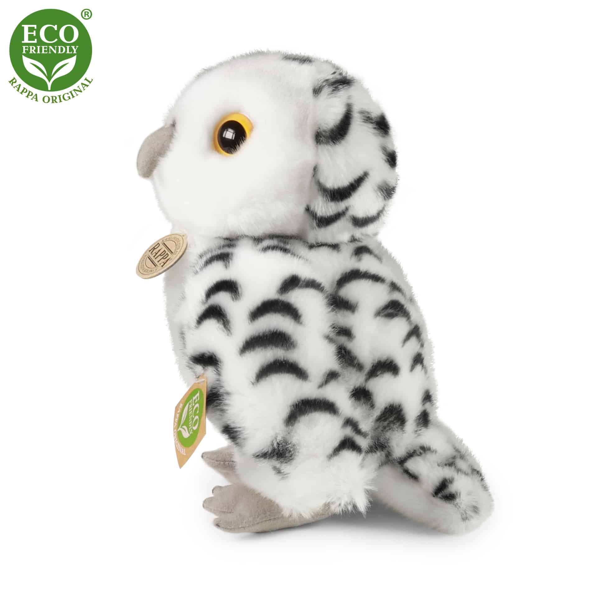 Плюшен Бял бухал 25 см.