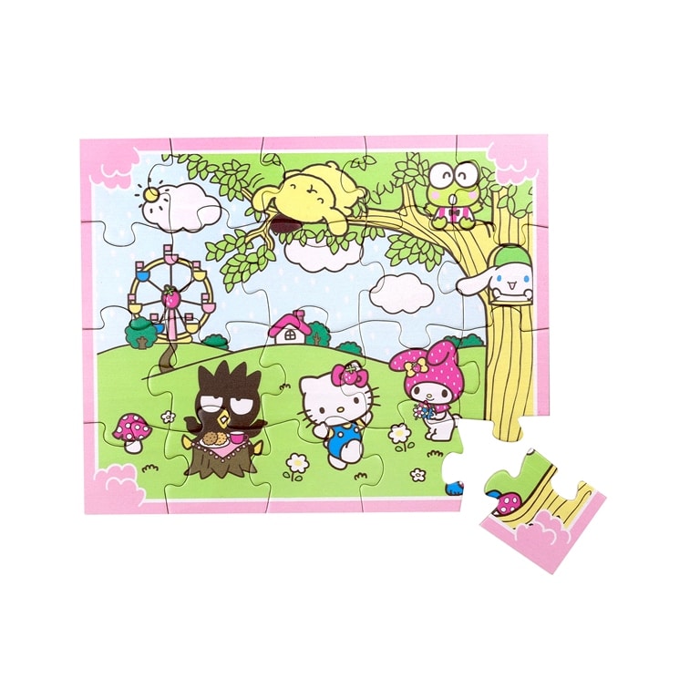 Дървен пъзел Hello Kitty 20 части