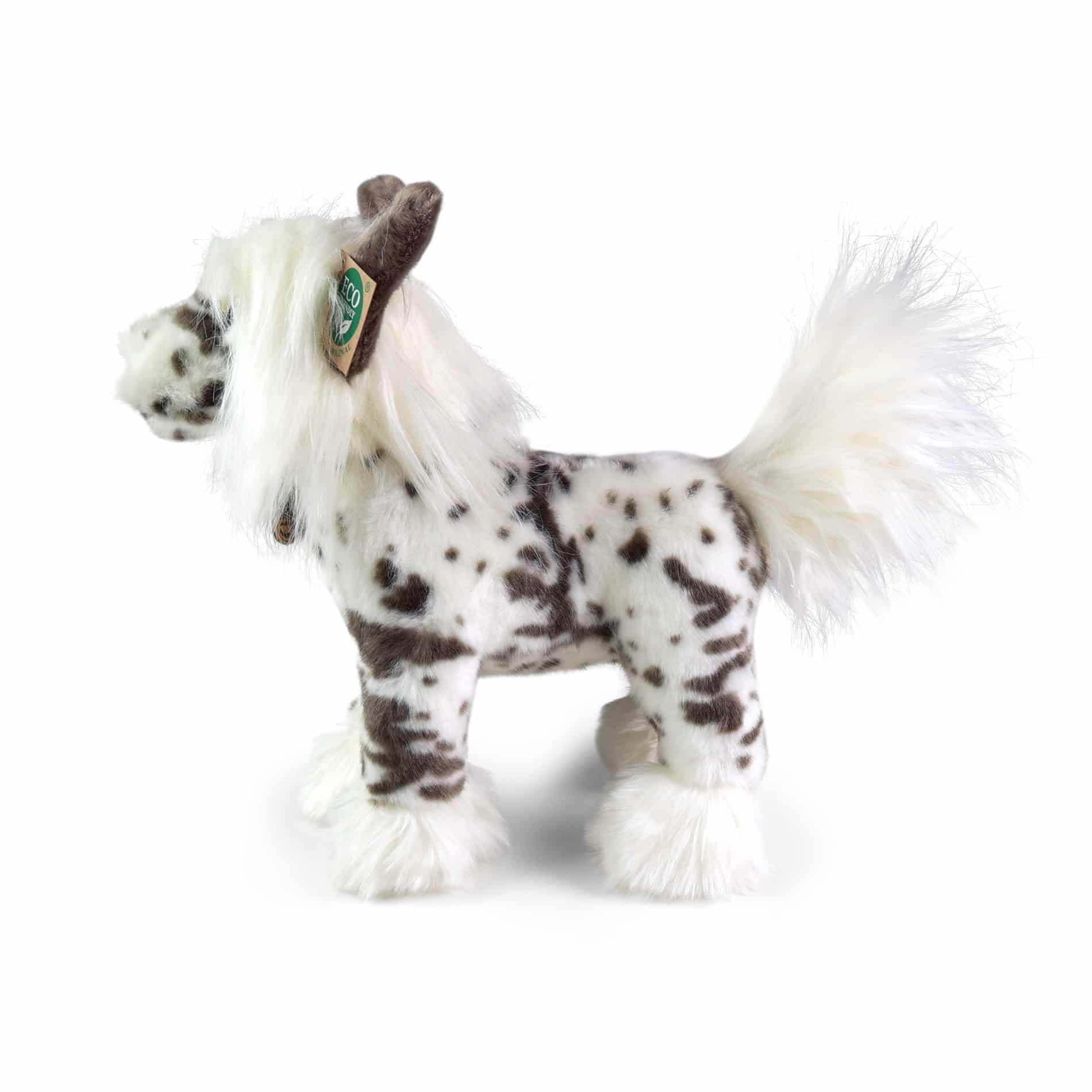 Плюшено Китайско качулато куче 25 см. стоящо