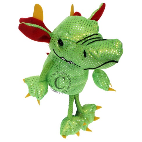 Green Dragon Finger Puppet Puppet