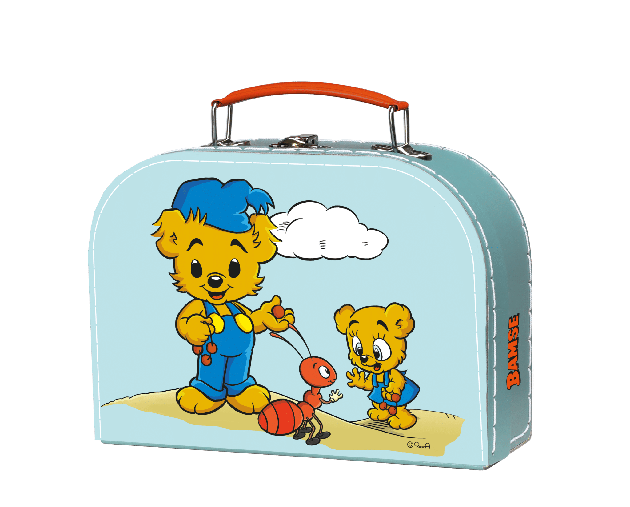 Куфарът на Бамзе 25 см. син