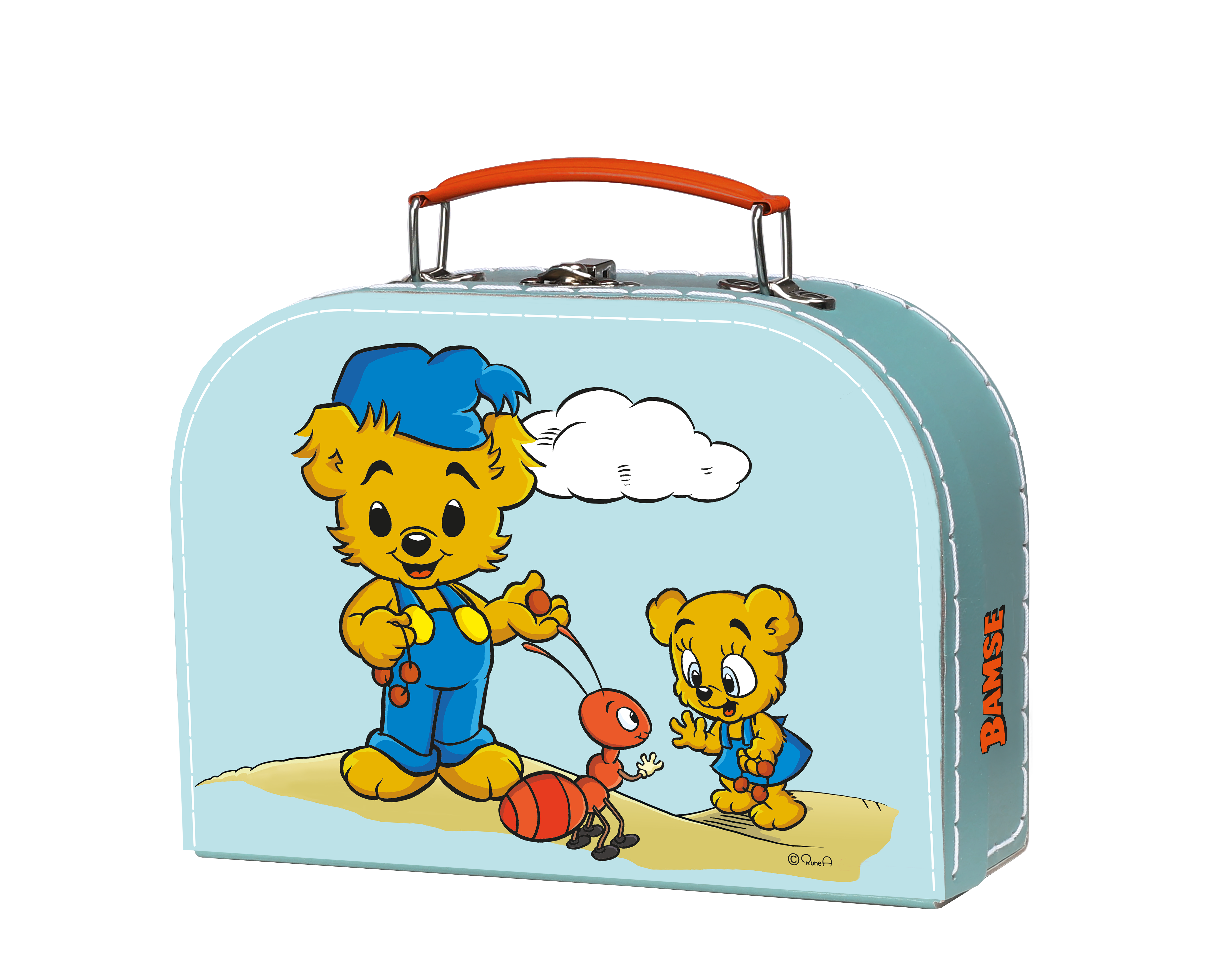 Куфарът на Бамзе 25 см. син