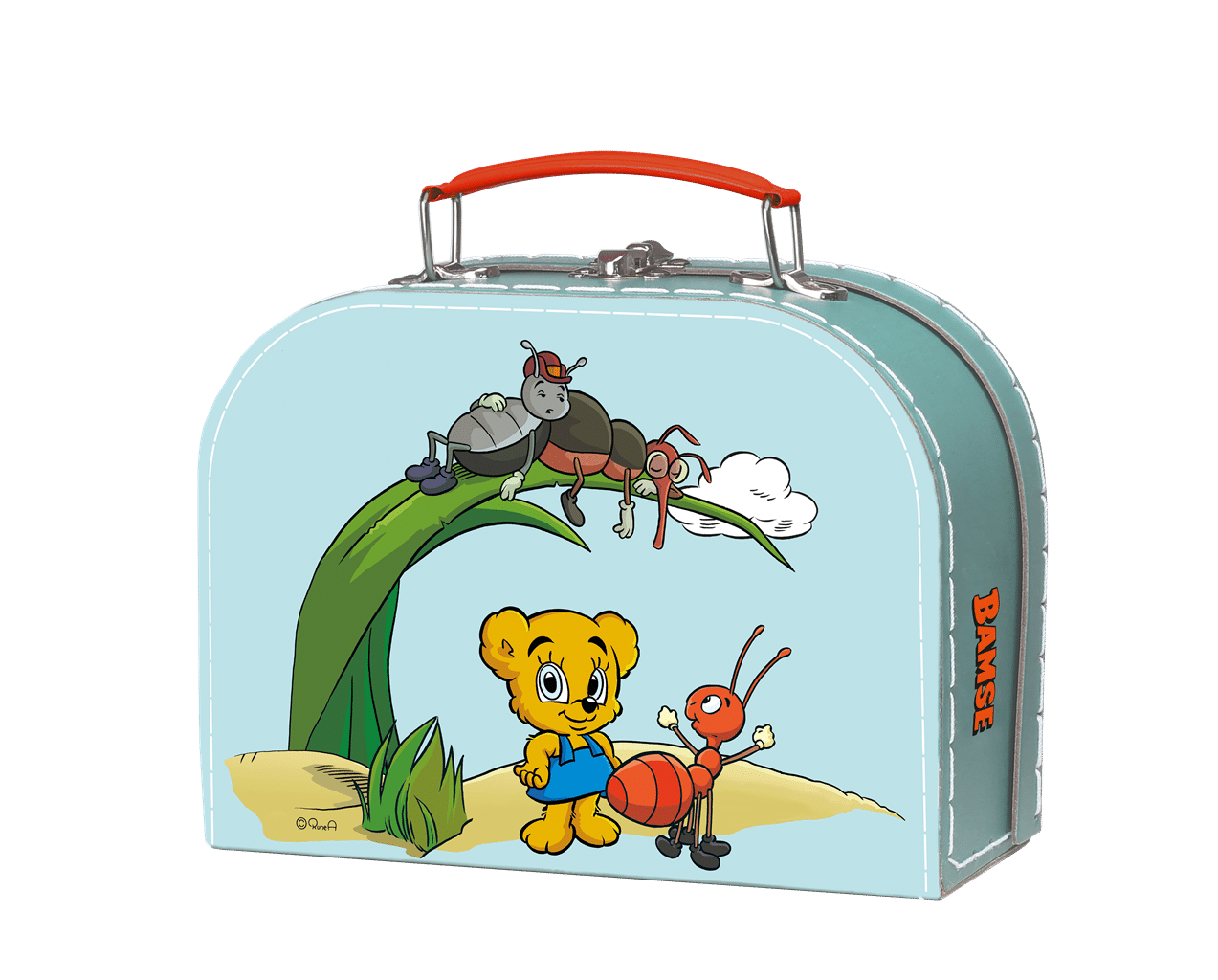 Куфарът на Бамзе 25 см. син