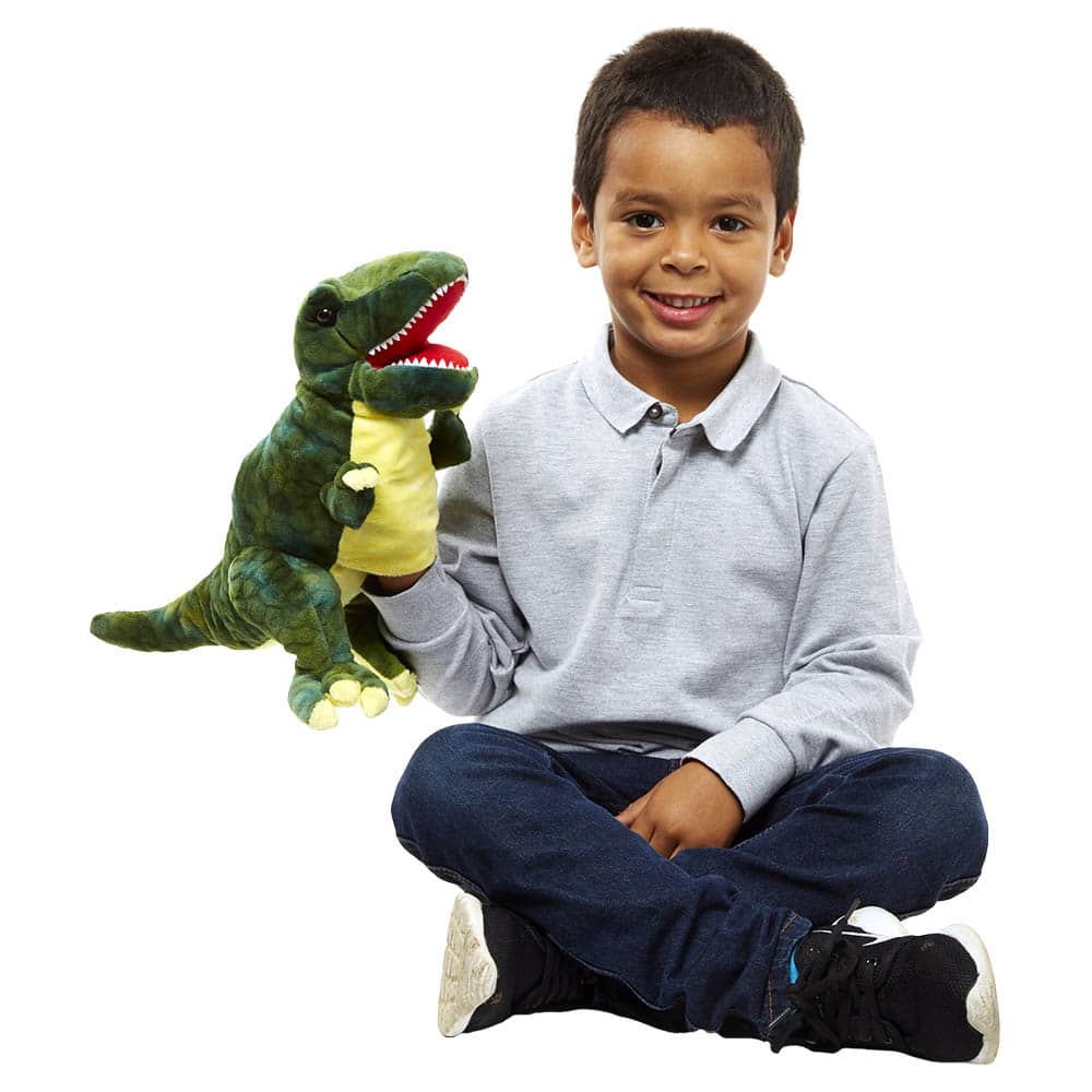 Dinosaur glove doll T-rex 35 cm.