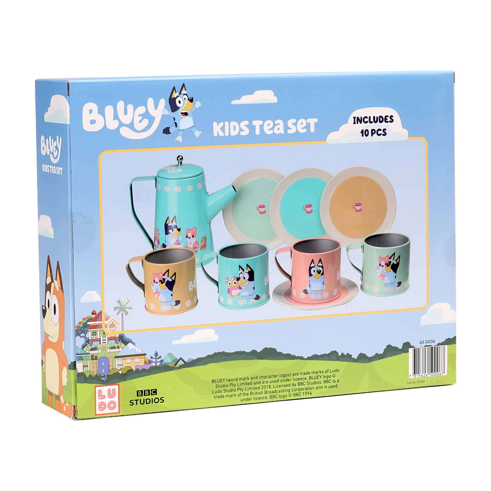 Метален сервиз Блуи 10 части