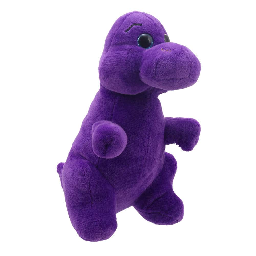 Плюшена играчка Динозавър T-Rex лилав