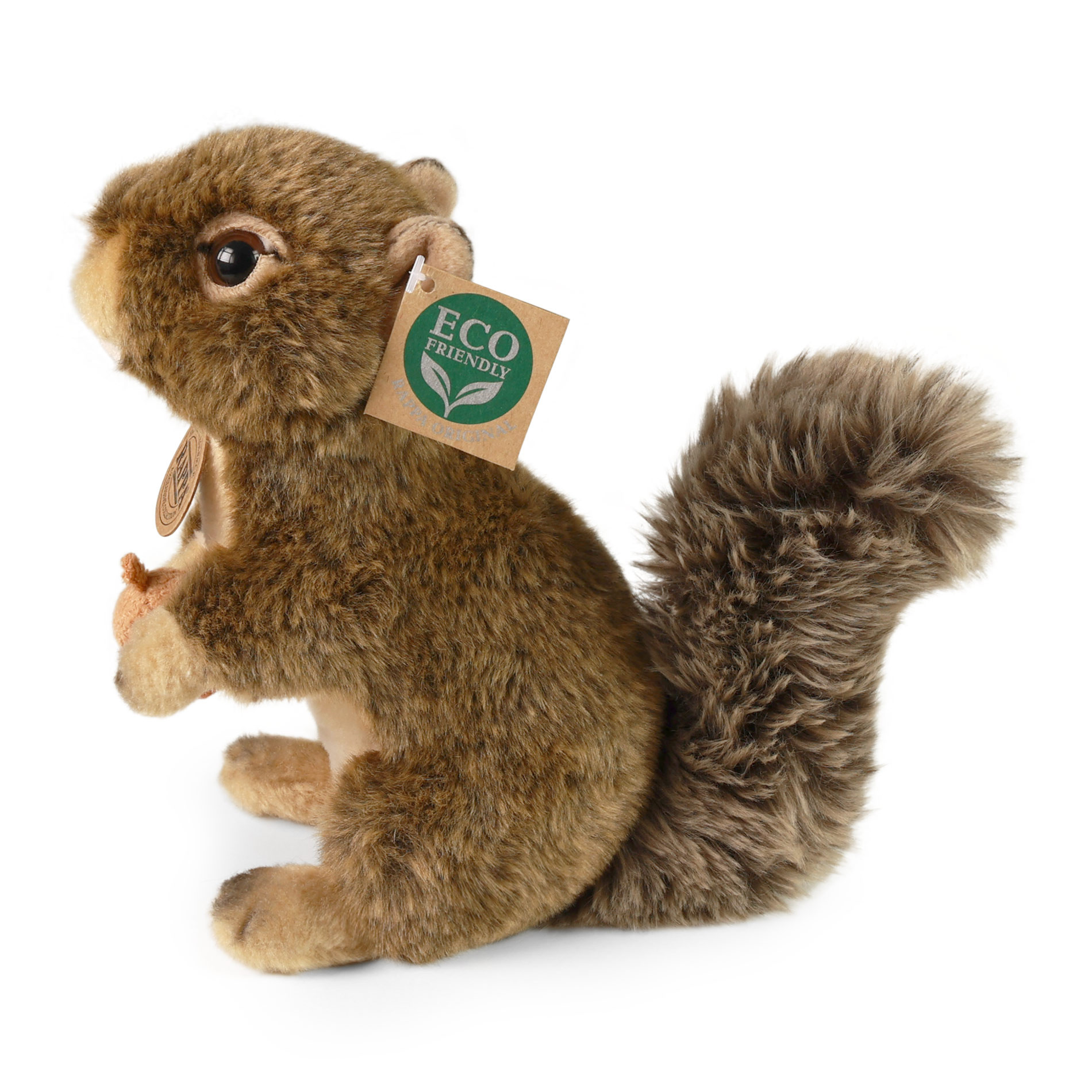 Plush Squirrel with acorn 20 cm.