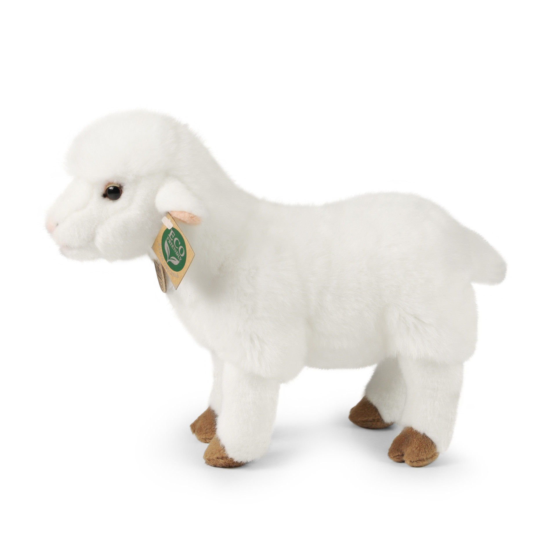 Plush standing Lamb 27 cm.