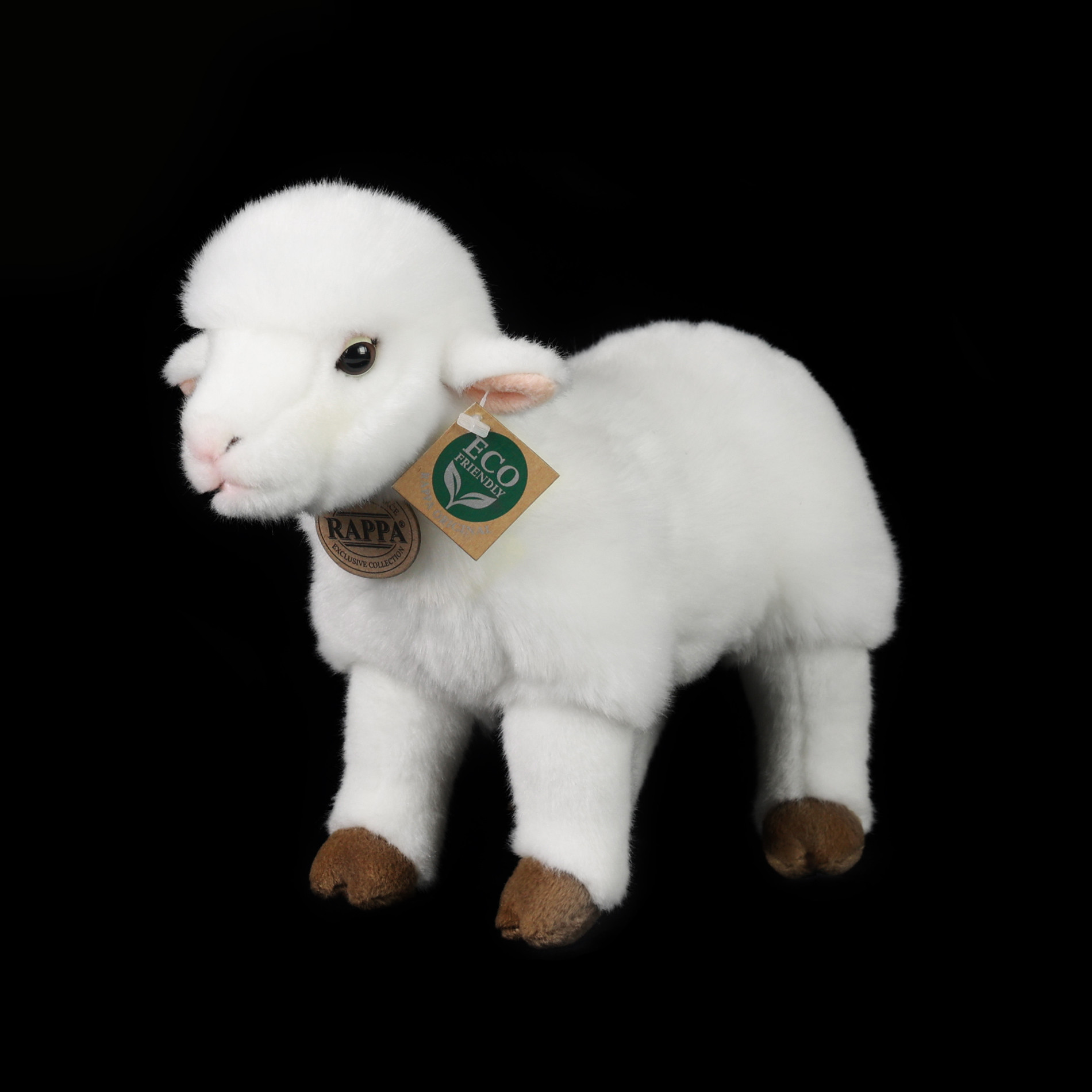 Plush standing Lamb 27 cm.