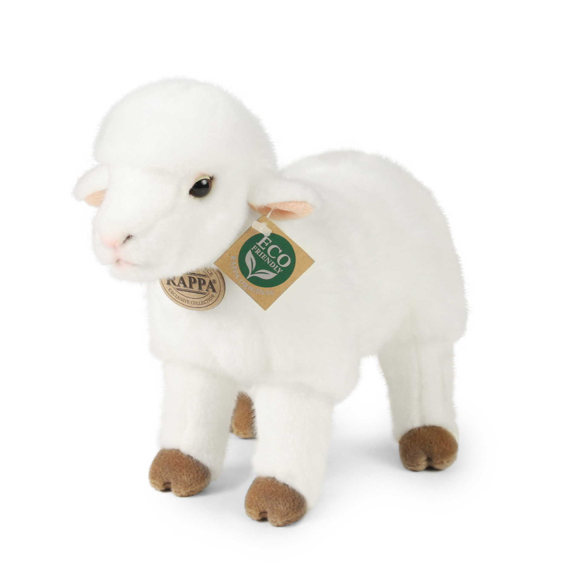 Plush standing Lamb 27 cm.