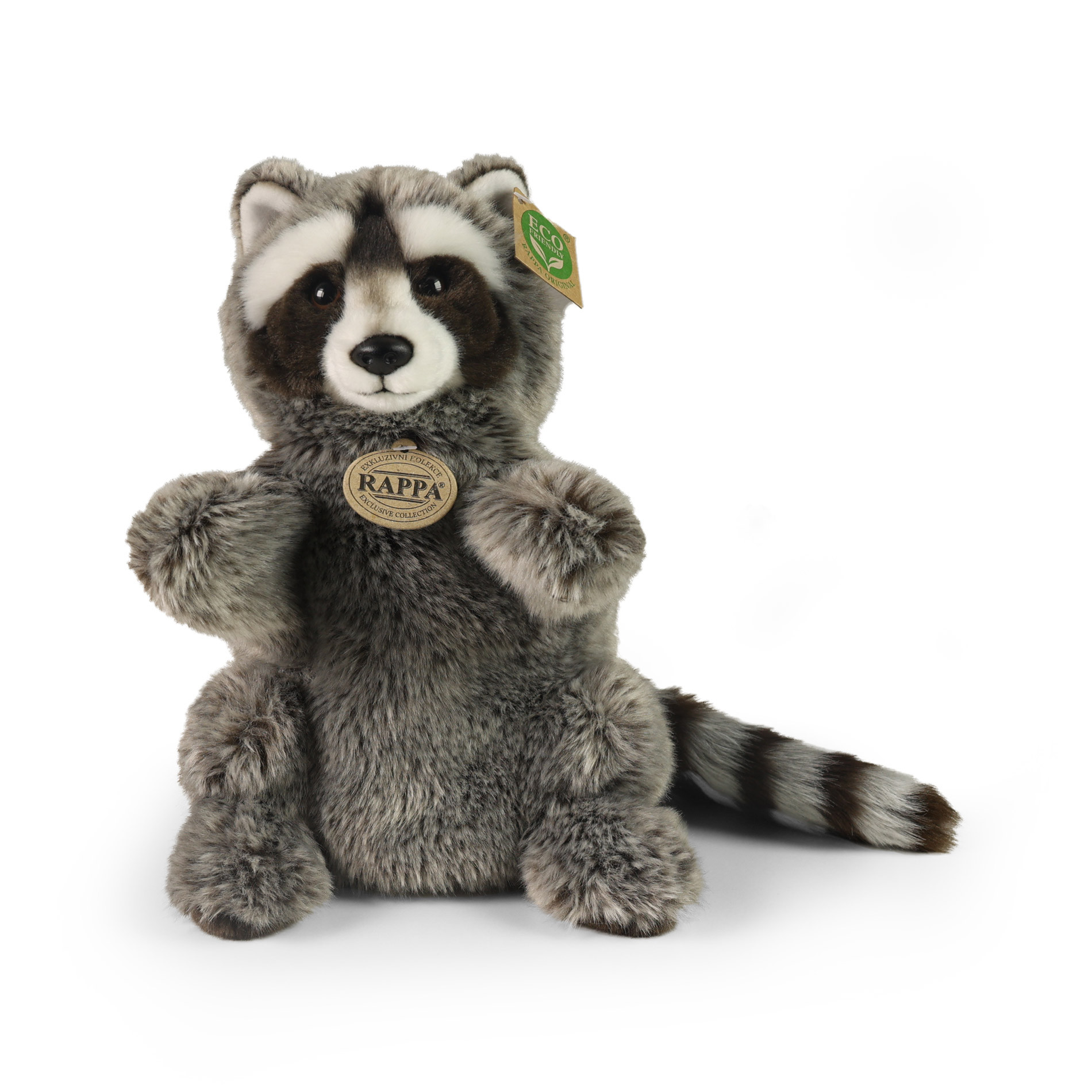 Puppet for theater Raccoon 28 cm.