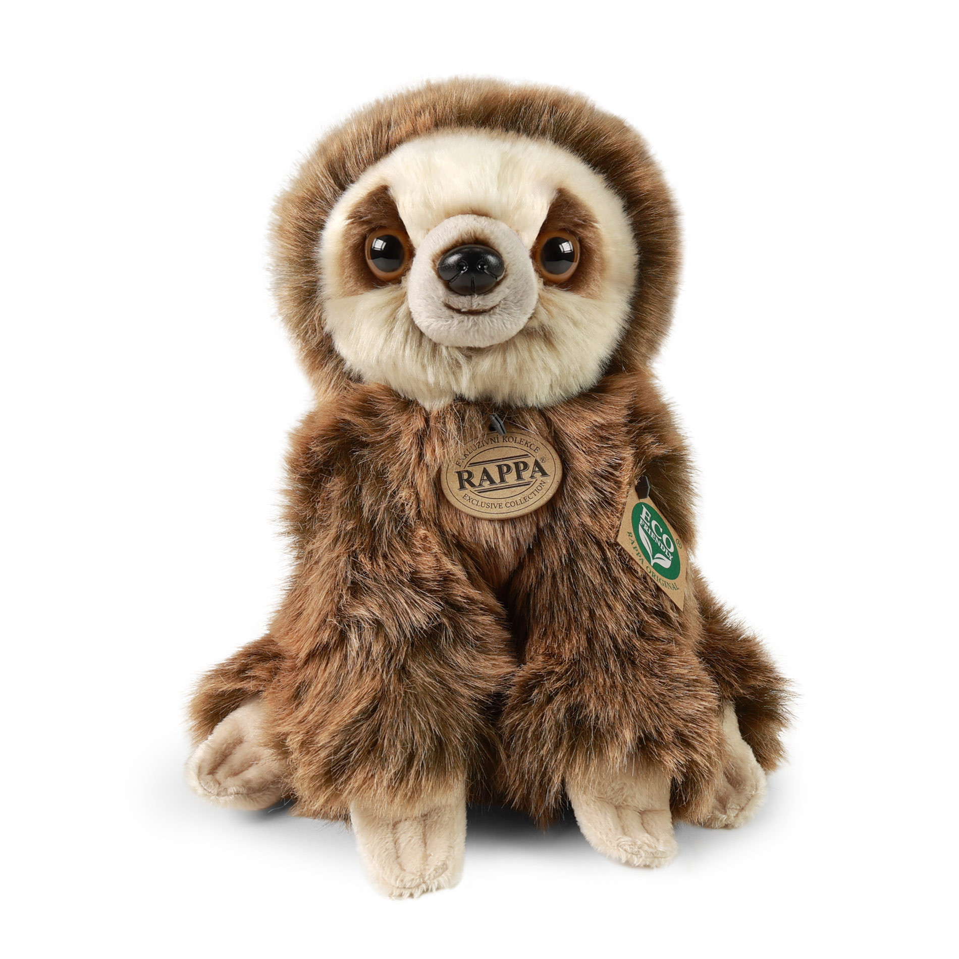 Plush Sloth sitting 25 cm.