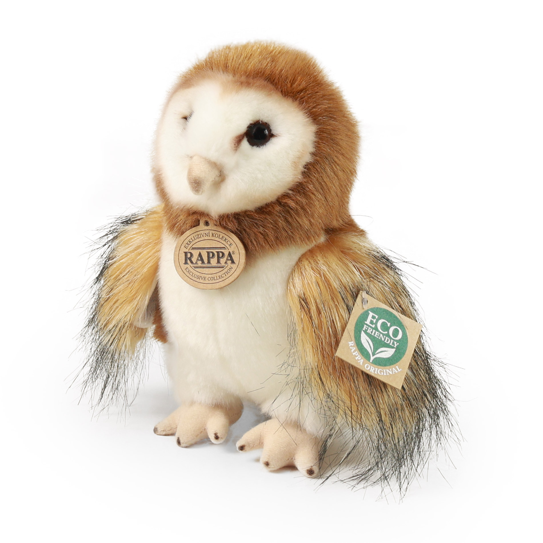 Plush Veiled Owl 20 cm.