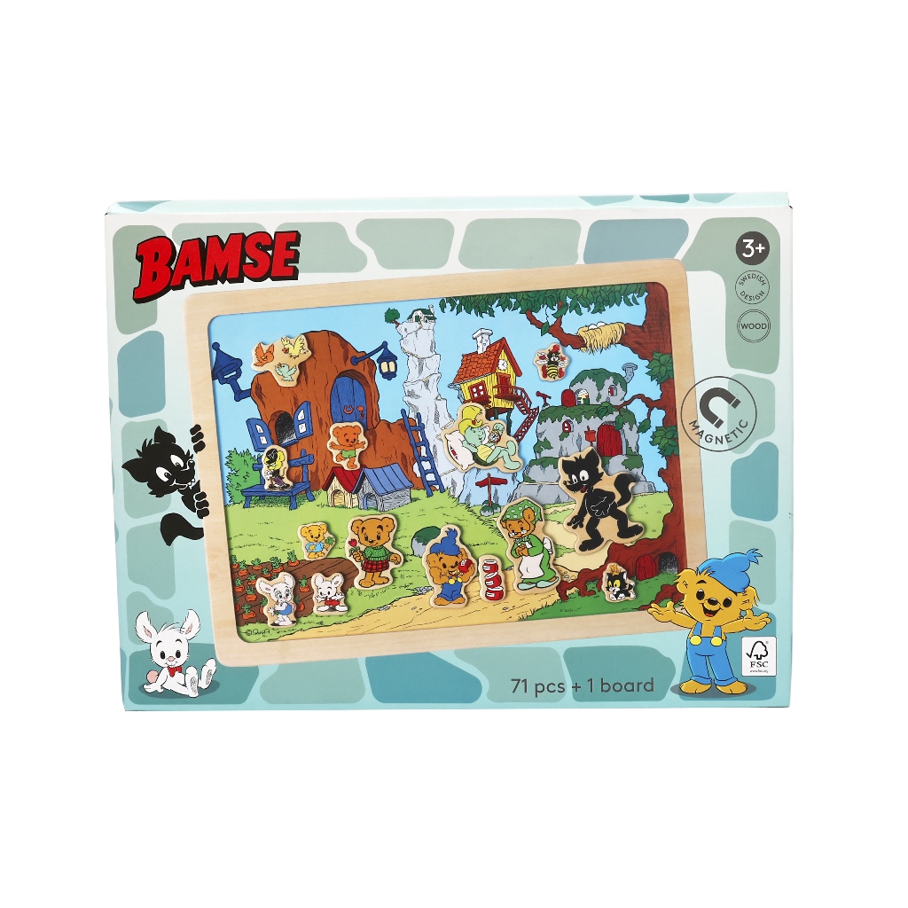 Double-sided magnetic board Bamze the Bear