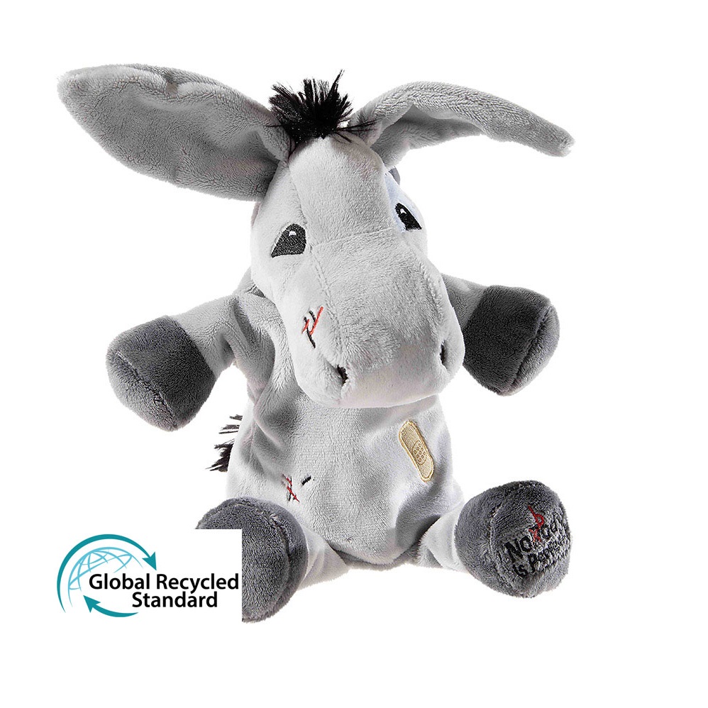 Murphy the Donkey Theater Puppet 27 cm.