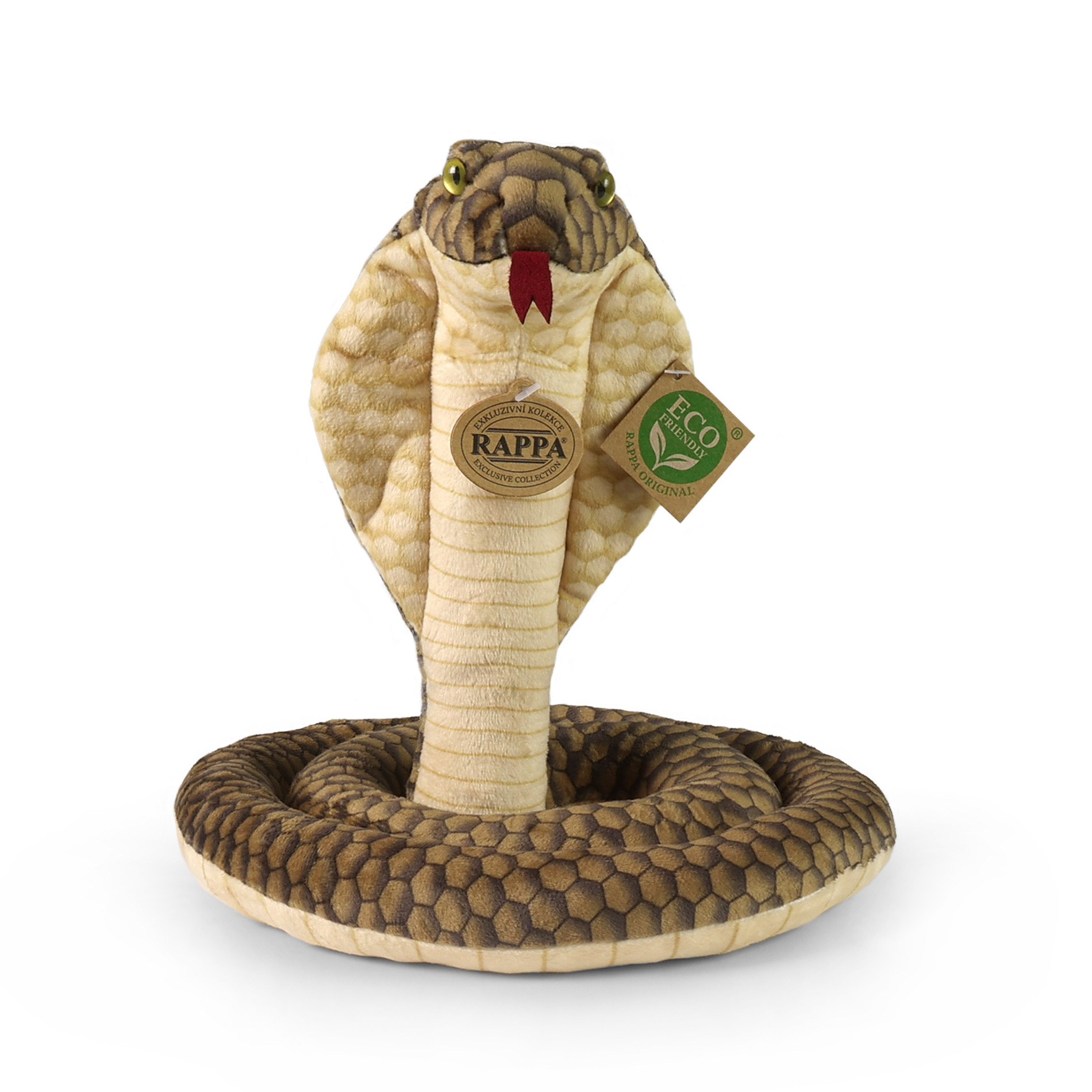 Plush Snake Cobra 127 cm.