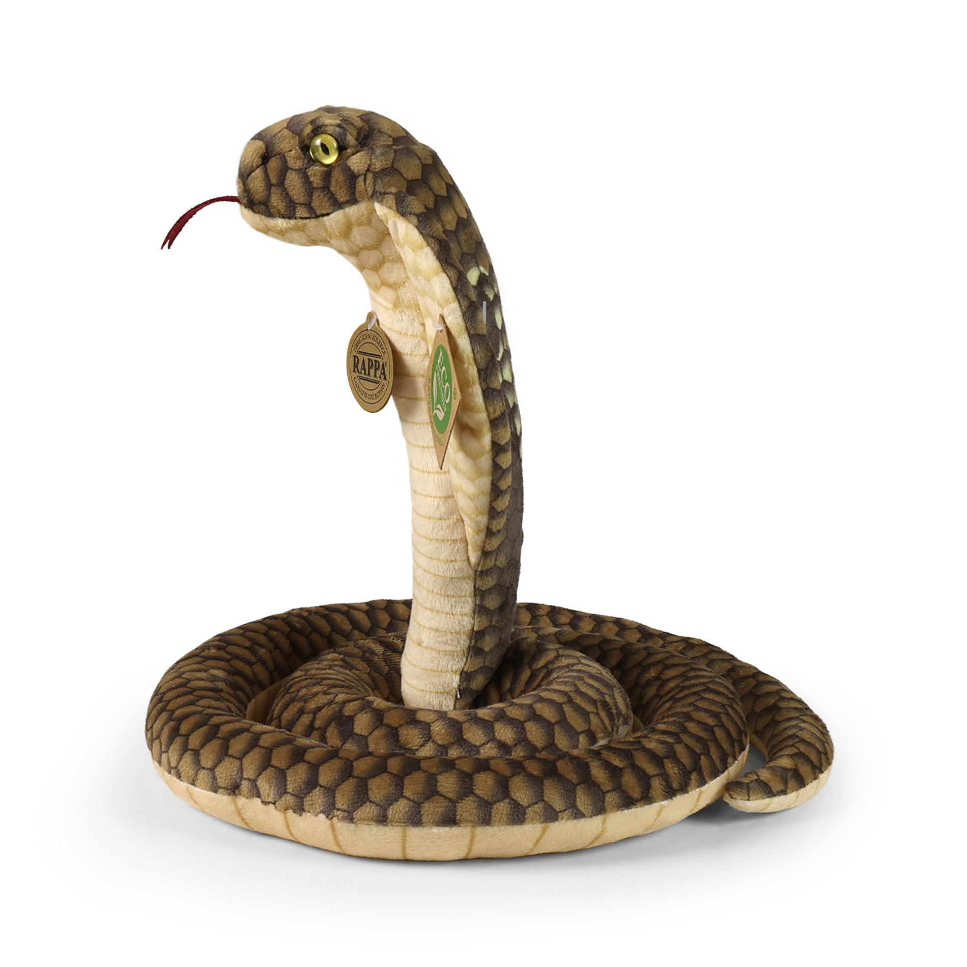 Plush Snake Cobra 127 cm.