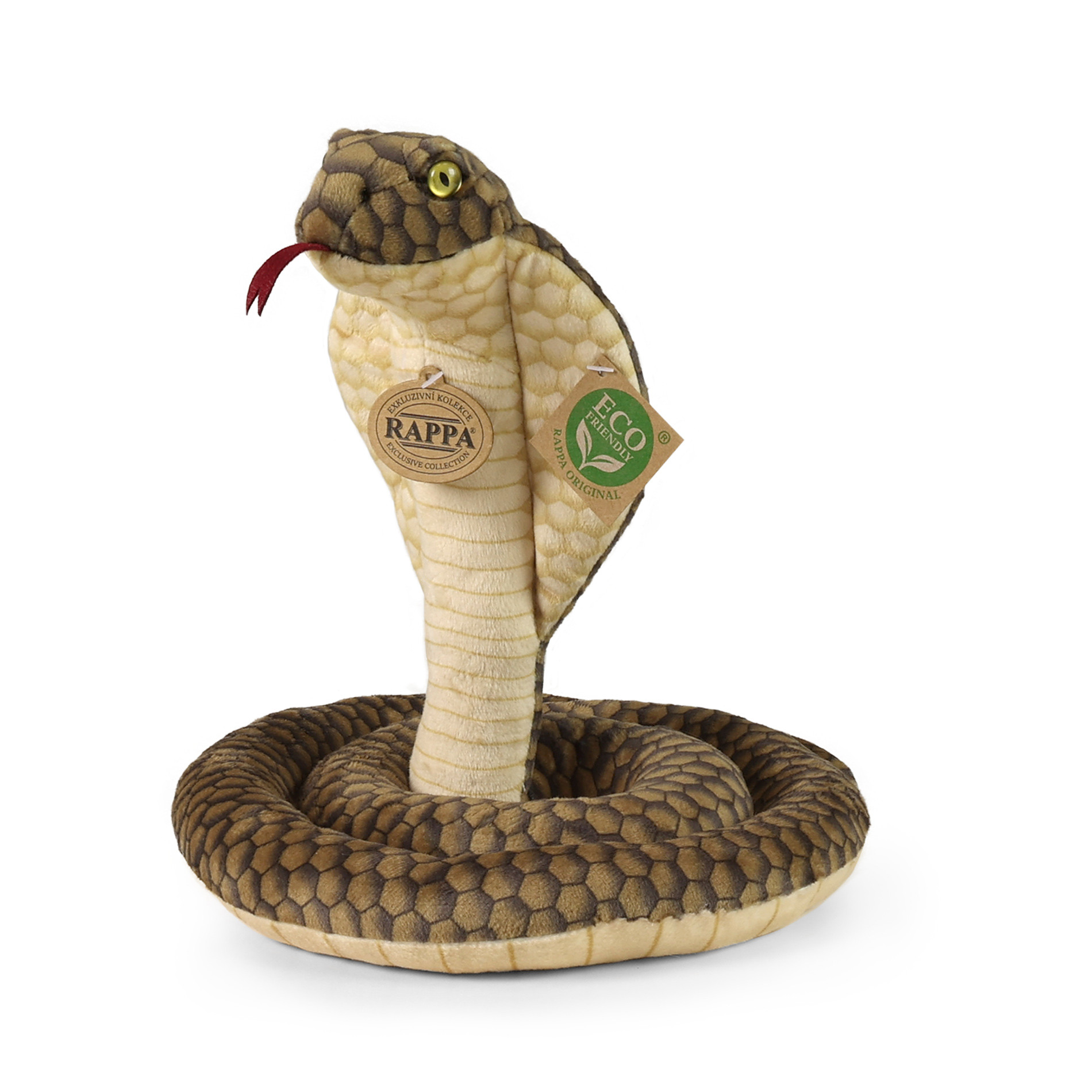 Plush Snake Cobra 127 cm.