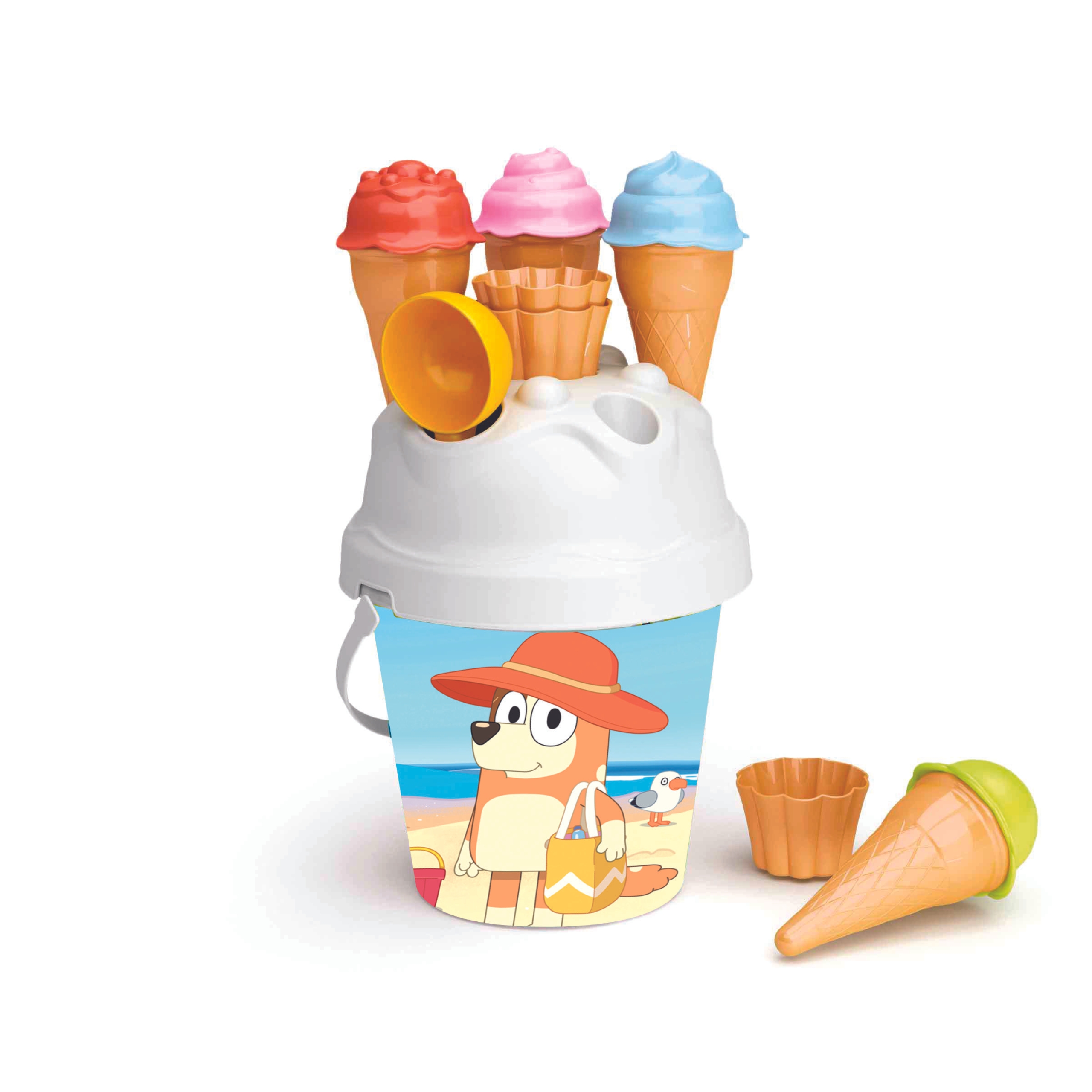 Bluey Ice Cream Sand Set - 14 Pieces