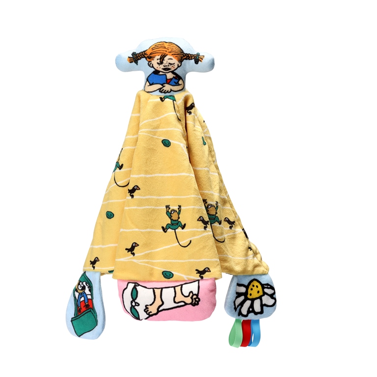 Soft baby blanket Pippi Longstocking