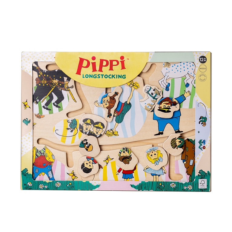 Wooden puzzle Pippi's Labyrinth
