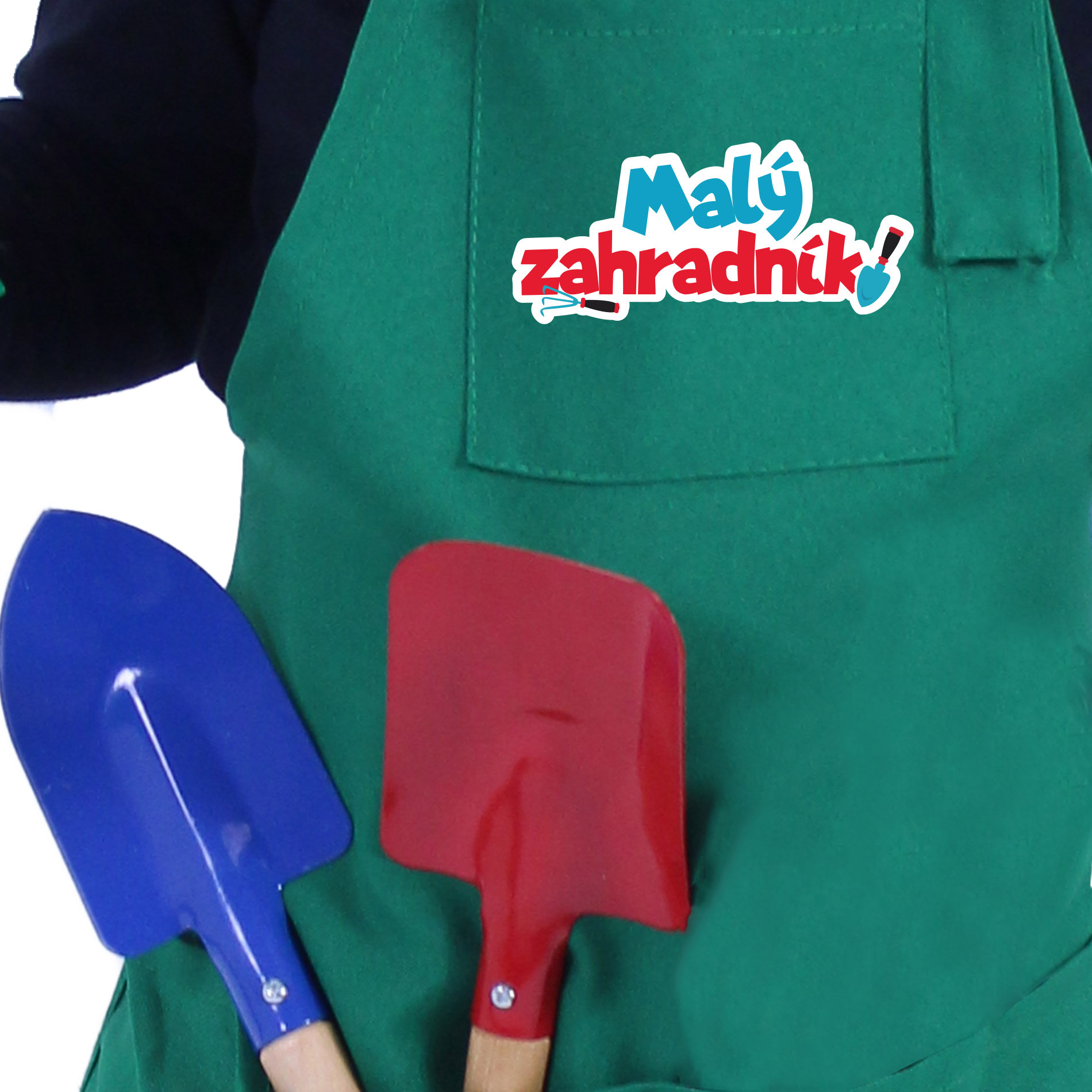 Gardener theater set - apron, hat, gloves, sprayer and tools