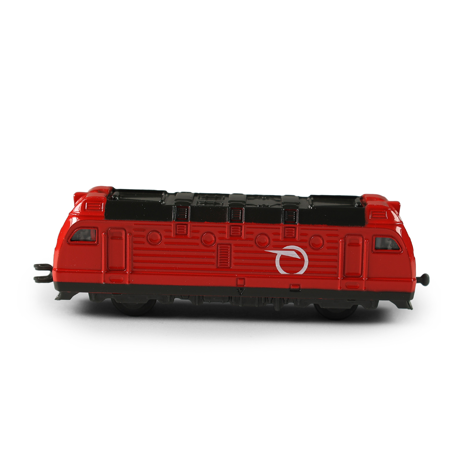 Metal locomotive ZSSK red 9 cm.