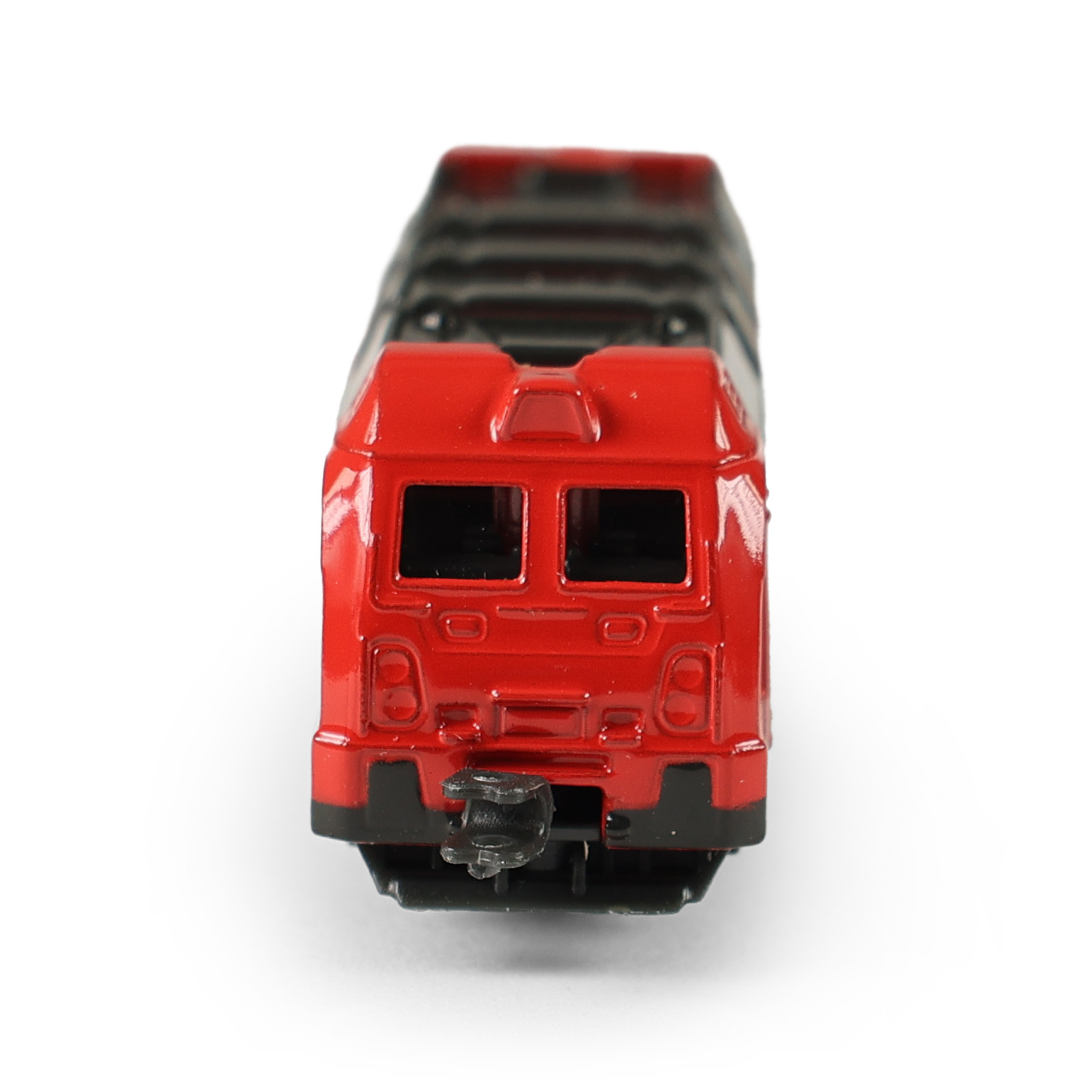 Metal locomotive ZSSK red 9 cm.