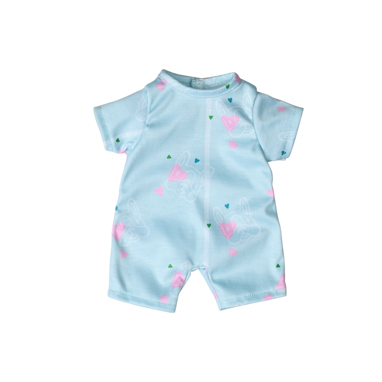 Blue jumpsuit for a 28-35 cm doll.