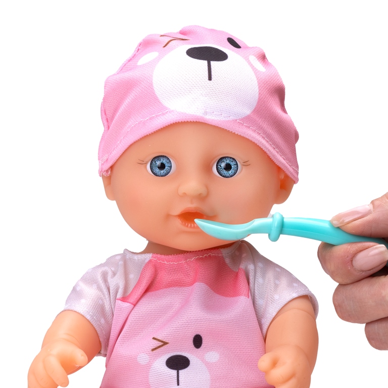 Baby doll Ella with accessories 28 cm.