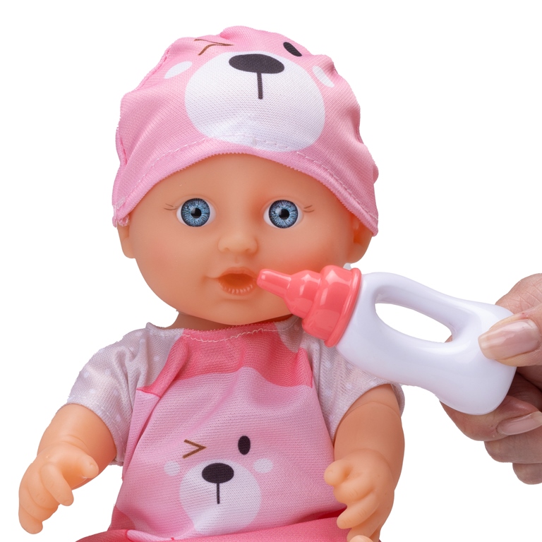 Baby doll Ella with accessories 28 cm.