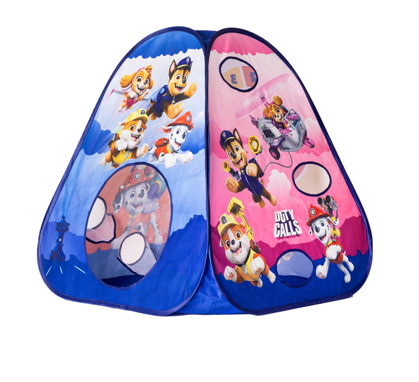 PAW PATROL Children's tent with games 3 in 1