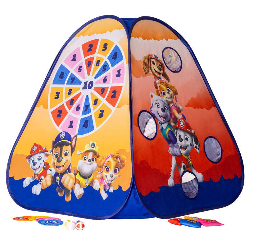 PAW PATROL Children's tent with games 3 in 1