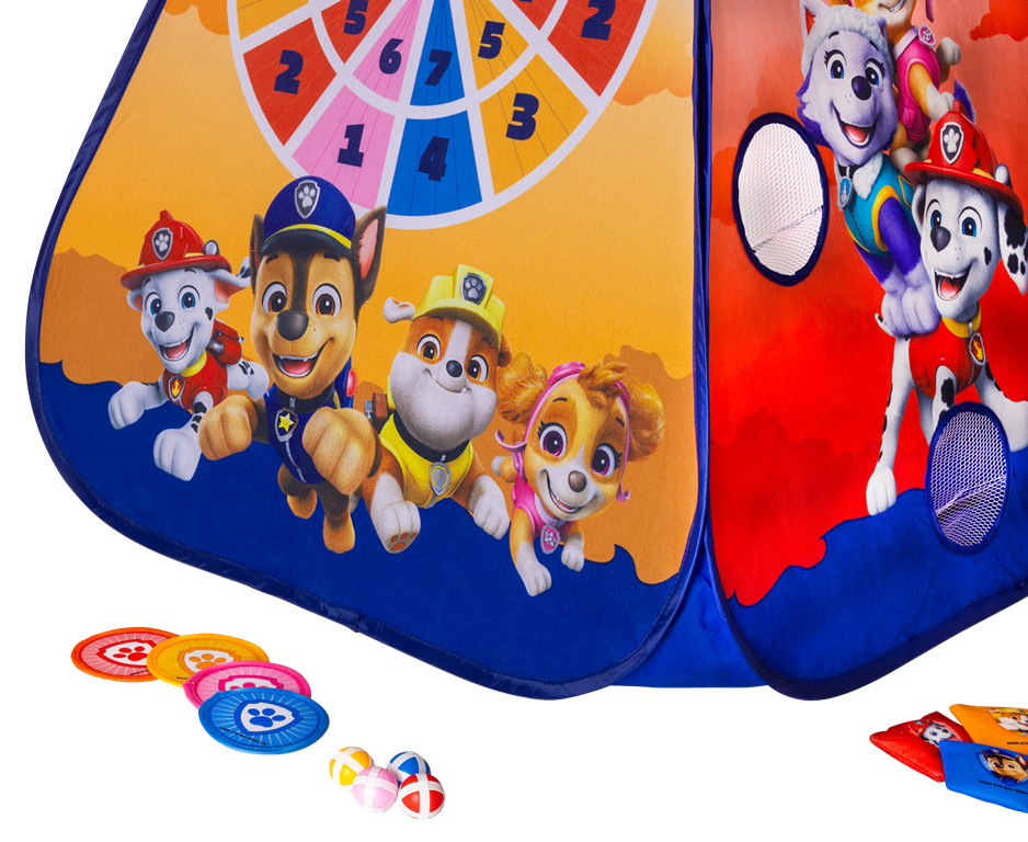 PAW PATROL Children's tent with games 3 in 1