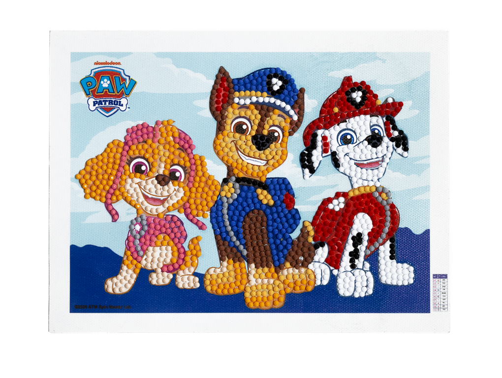 PAW PATROL Диамантена мозайка