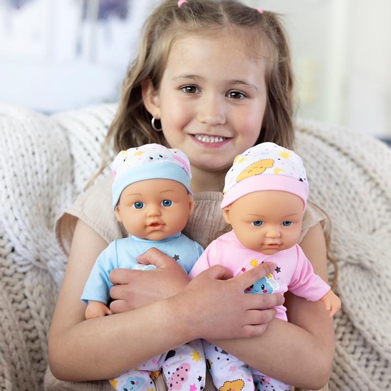 Twin dolls Max and Mia 33 cm.