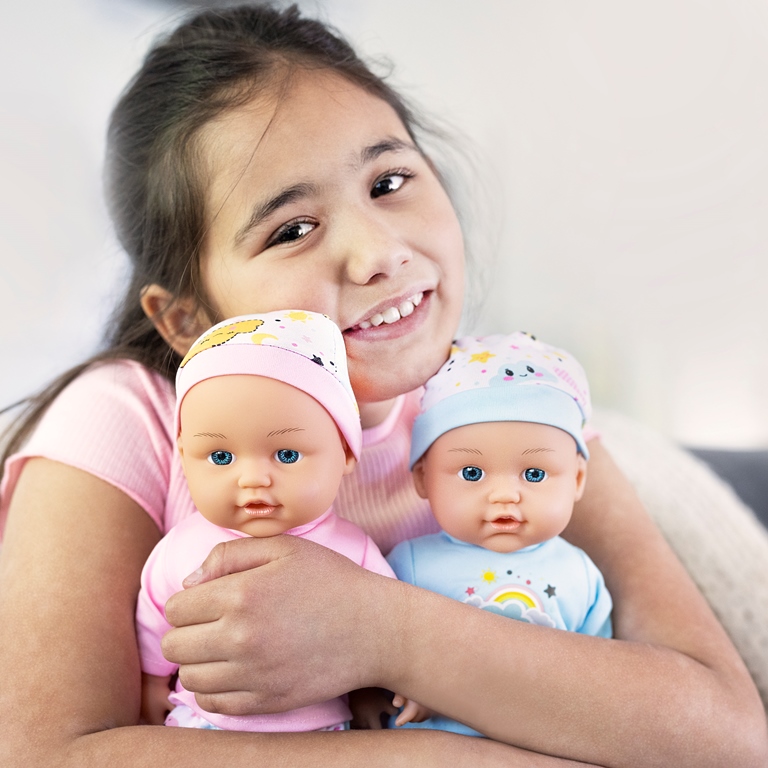 Twin dolls Max and Mia 33 cm.