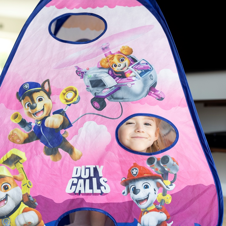 PAW PATROL Children's tent with games 3 in 1