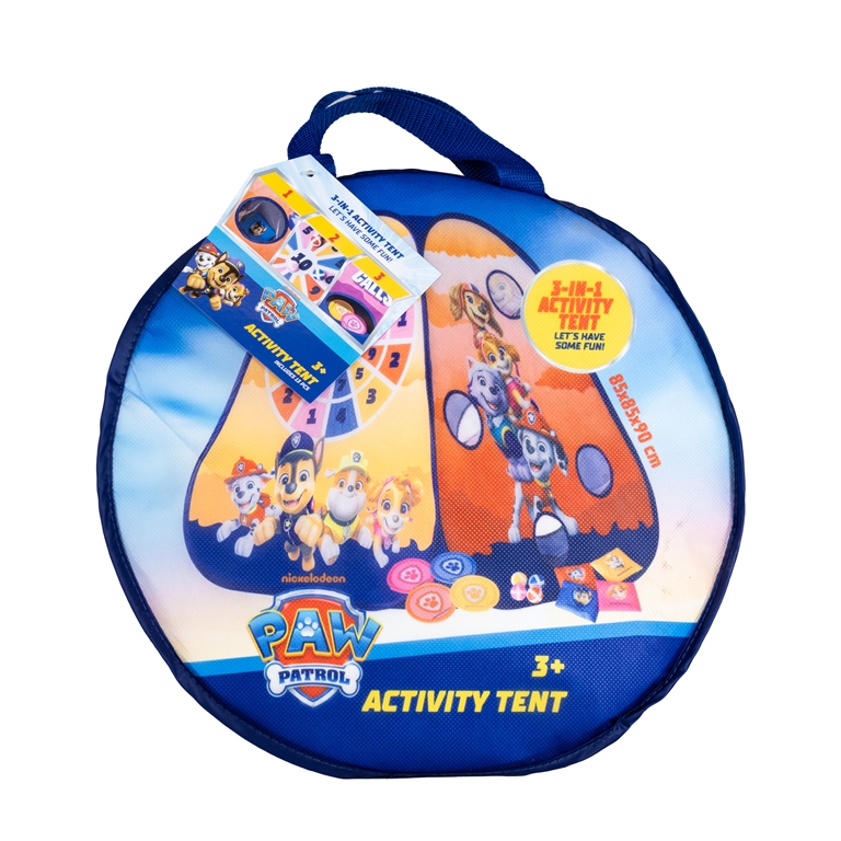 PAW PATROL Children's tent with games 3 in 1