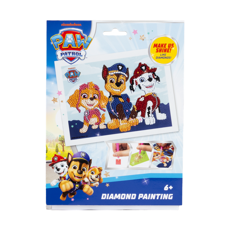 PAW PATROL Диамантена мозайка