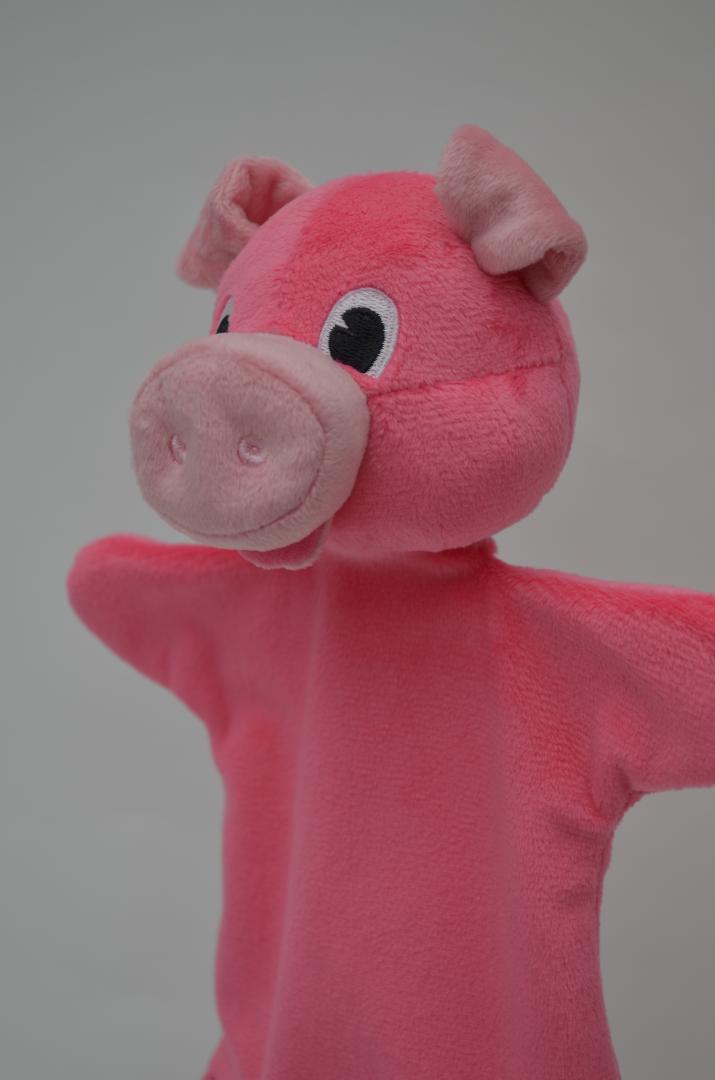Theater puppet with sound Piglet 26 cm.