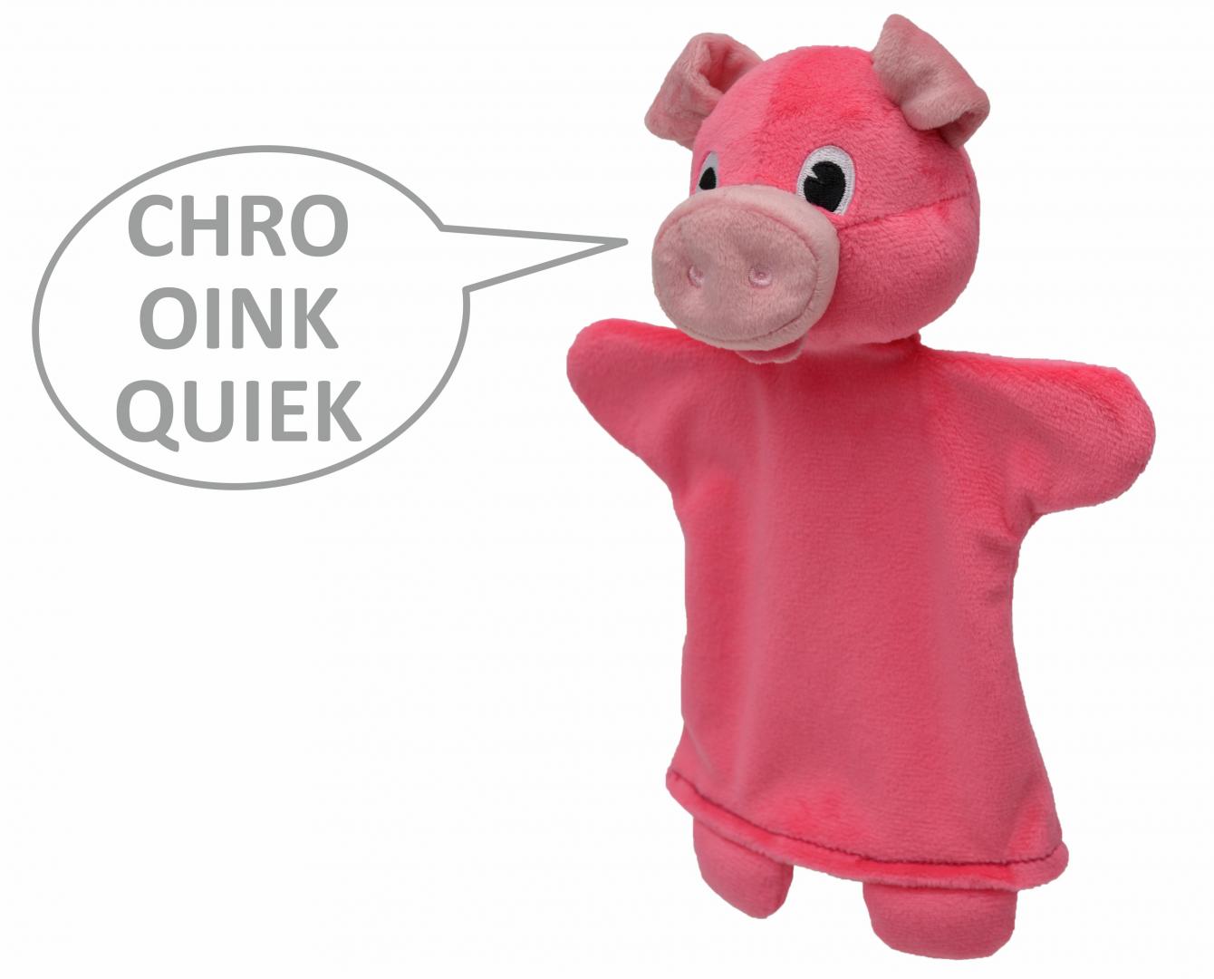 Theater puppet with sound Piglet 26 cm.