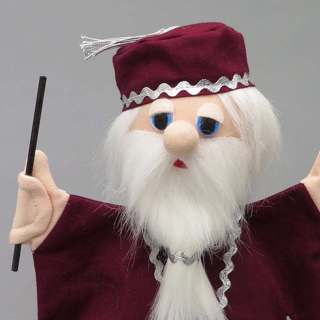 Magician theater doll 29 cm.